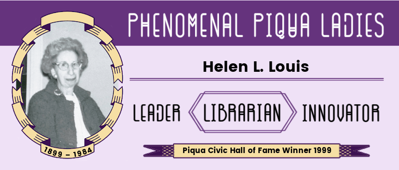 Phenomenal Piqua Ladies Helen Louis