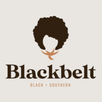 Blackbelt Voices podcast logo.