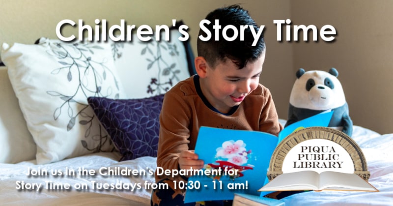 Graphic for Children's Story Time.