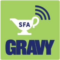 Gravy podcast logo.