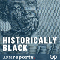 Historically Black podcast logo.