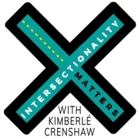 Intersectionality Matters podcast logo.