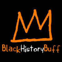 Black History Buff Podcast logo.