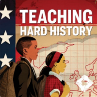 Teaching Hard History podcast logo.